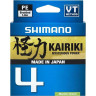 Леска плетёная SHIMANO KAIRIKI 4 PE 150 м разноцветная 0,19 мм 11,6 кг LDM54TE1819015M