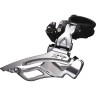 Переключатель передний SHIMANO DEORE, M5100-M, SIDE-SWING, на хомут 34,9 (с адаптером 28,6/31,8), для 2x11 скоростей IFDM5100MX4