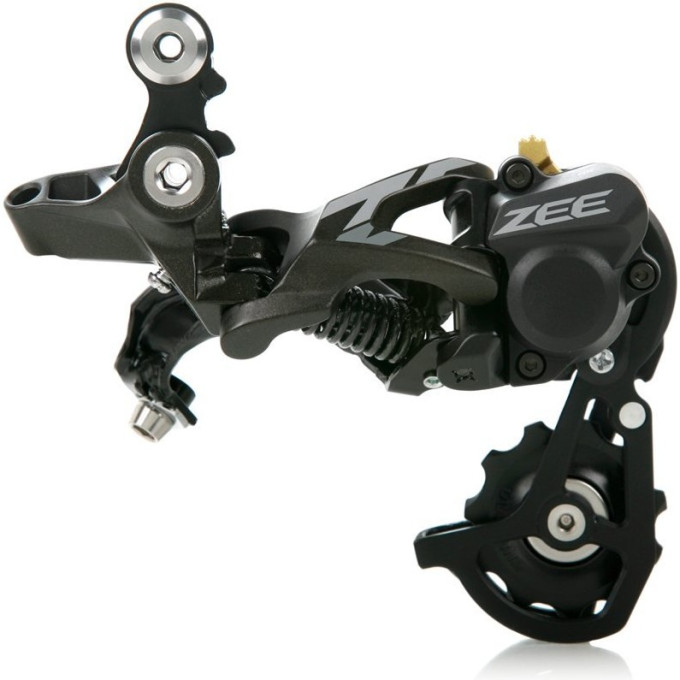Переключатель задний SHIMANO ZEE, M640, SS, 10ск, для FR, 11-32/11-36T, RD+ IRDM640SSW